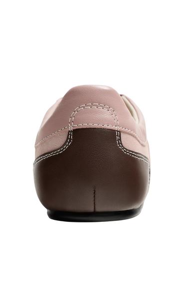 LEDERSNEAKER HARRY LAMBERT FOR ZARA x DISNEY - Rosa von Zara
