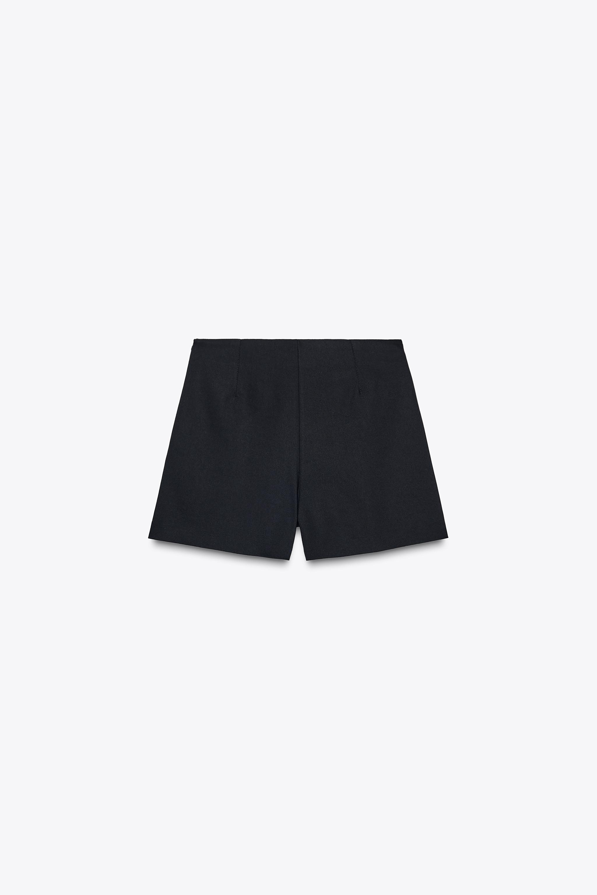 【ZARA】リネンハイウエストバミューダパンツ 2753/021/800 ZARA】リネンハイウエストバミューダパンツ 2753/021/800 (ZARA