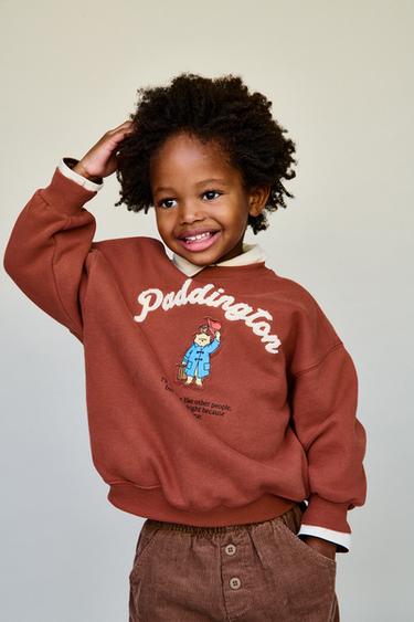 PADDINGTON ™ PRINTED SWEATSHIRT - Brick by Zara