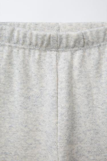 LEGGING POINTELLE - Gris chiné de Zara - Image 2