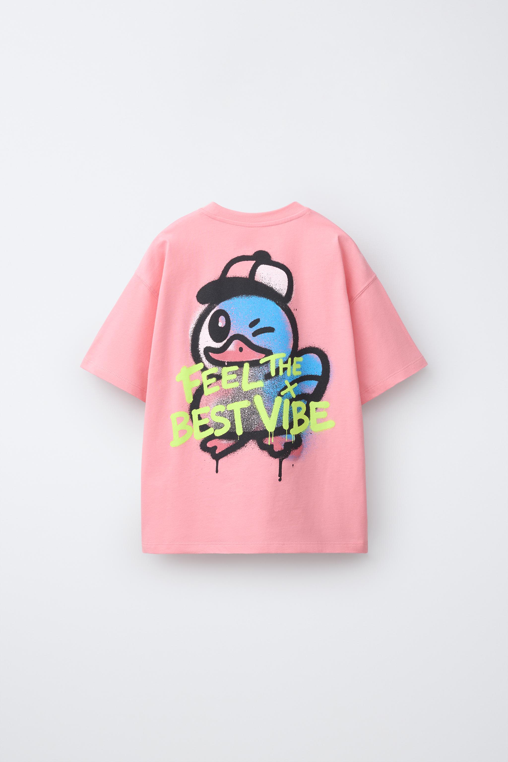 GRAFFITI PRINT T-SHIRT