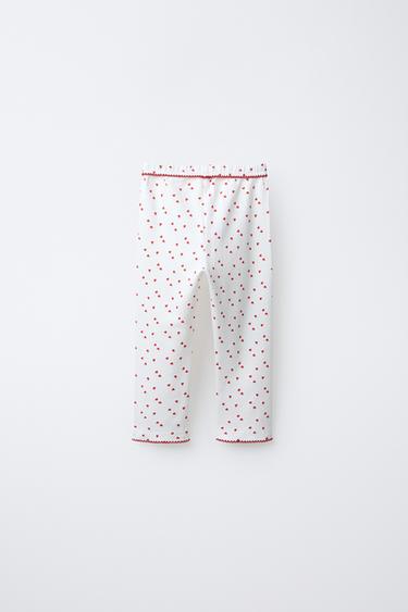 1 1/2-6 YEARS/ HEART PYJAMAS - Ecru by Zara - Image 4