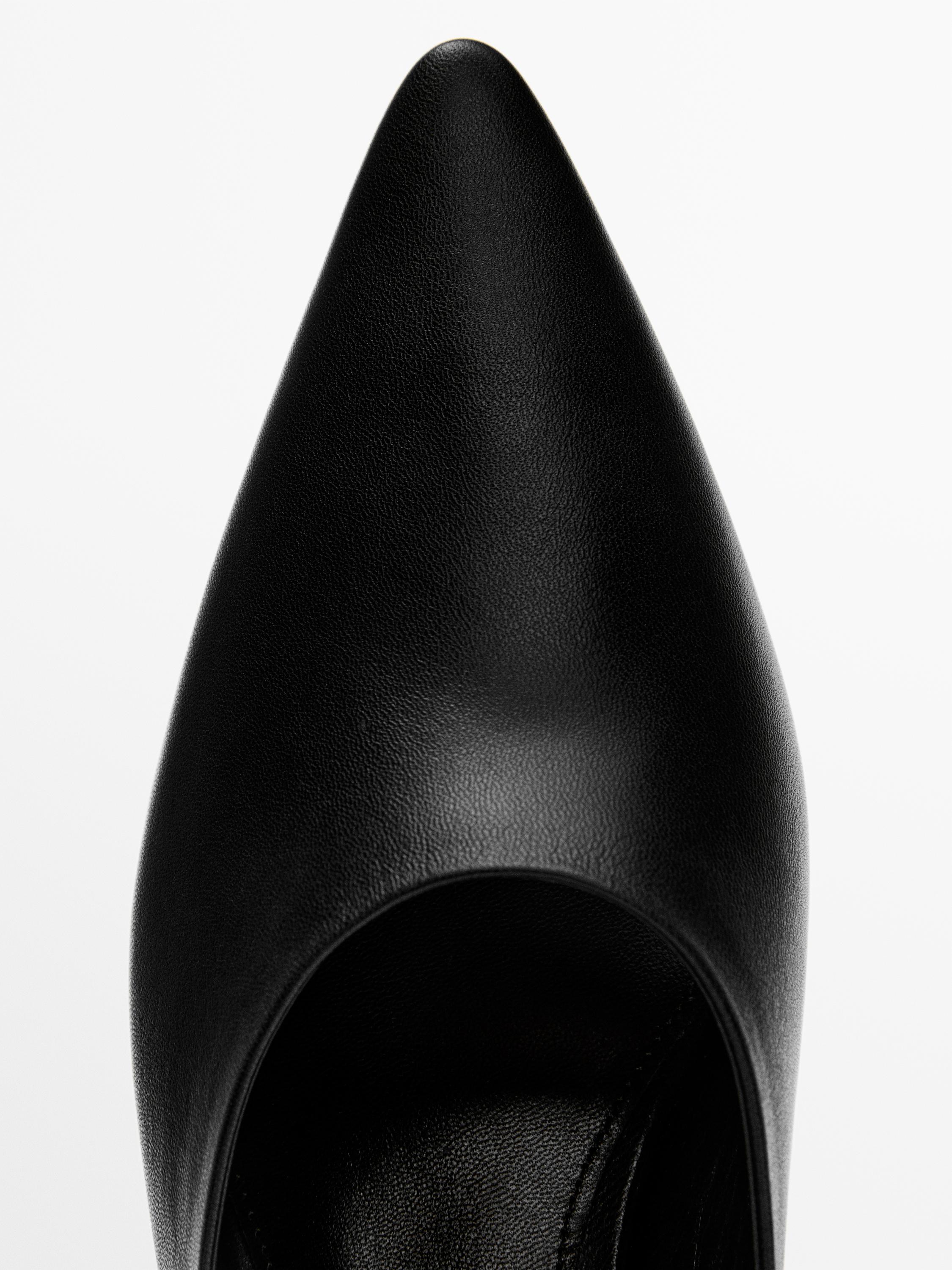 Wedge heel mules