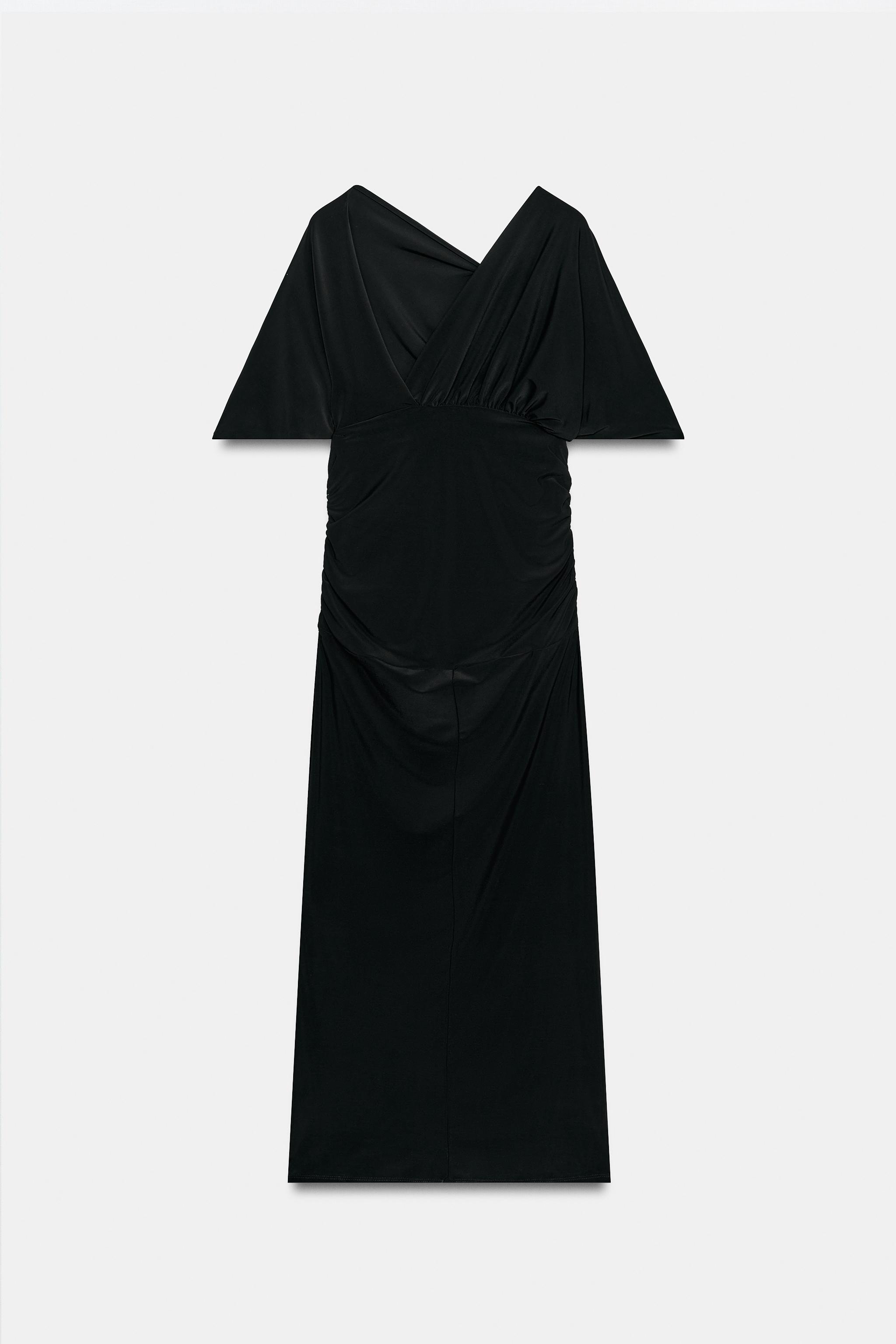 TRIM LONG DRESS
