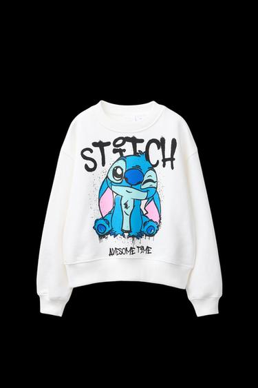 LILO & STITCH © DISNEY PRINTED SWEATSHIRT - Oyster-white by Zara - Image 0