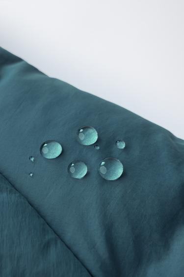 WATER-REPELLENT PADDED JACKET - Blue by Zara - Image 5