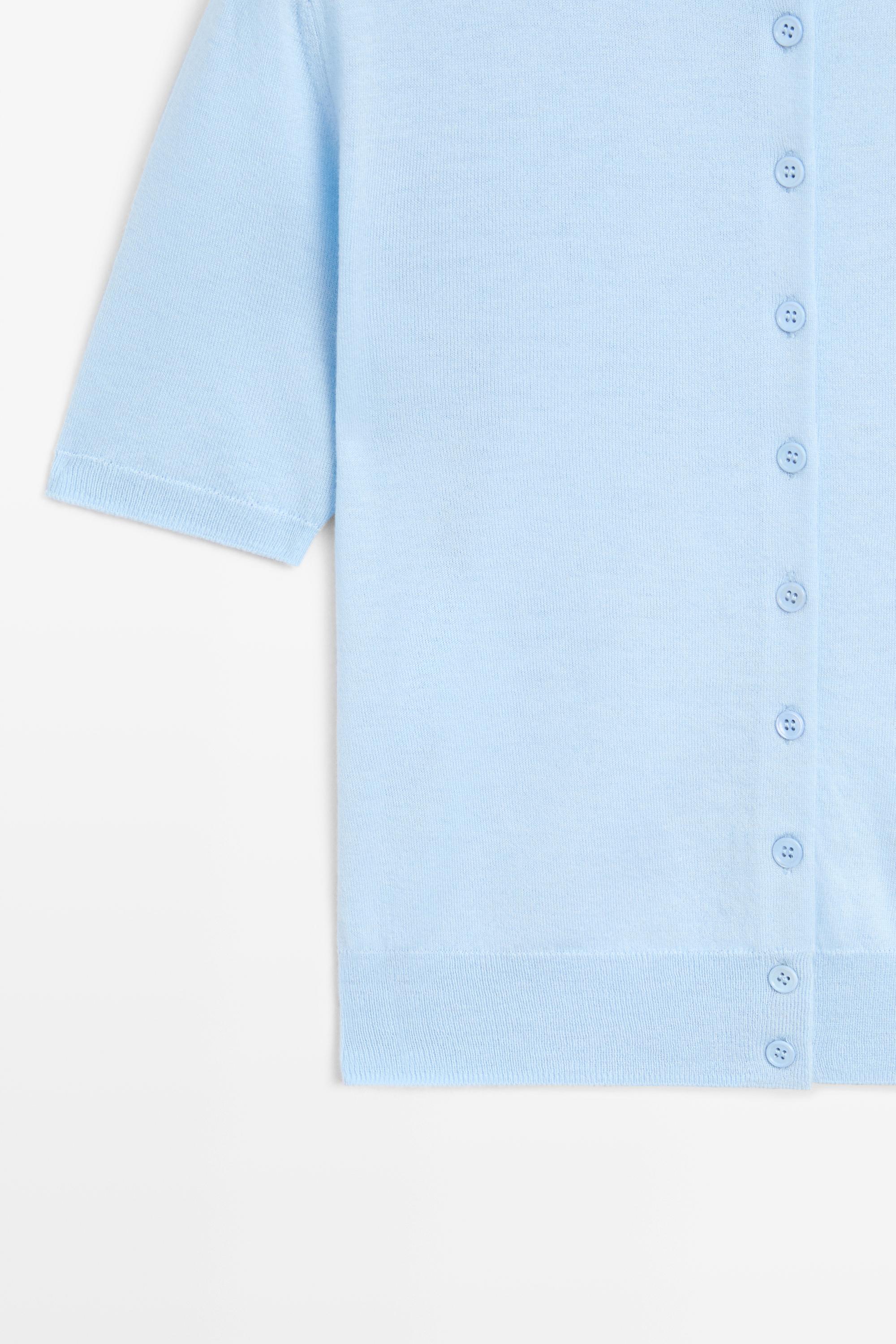 Cardigan manches courtes