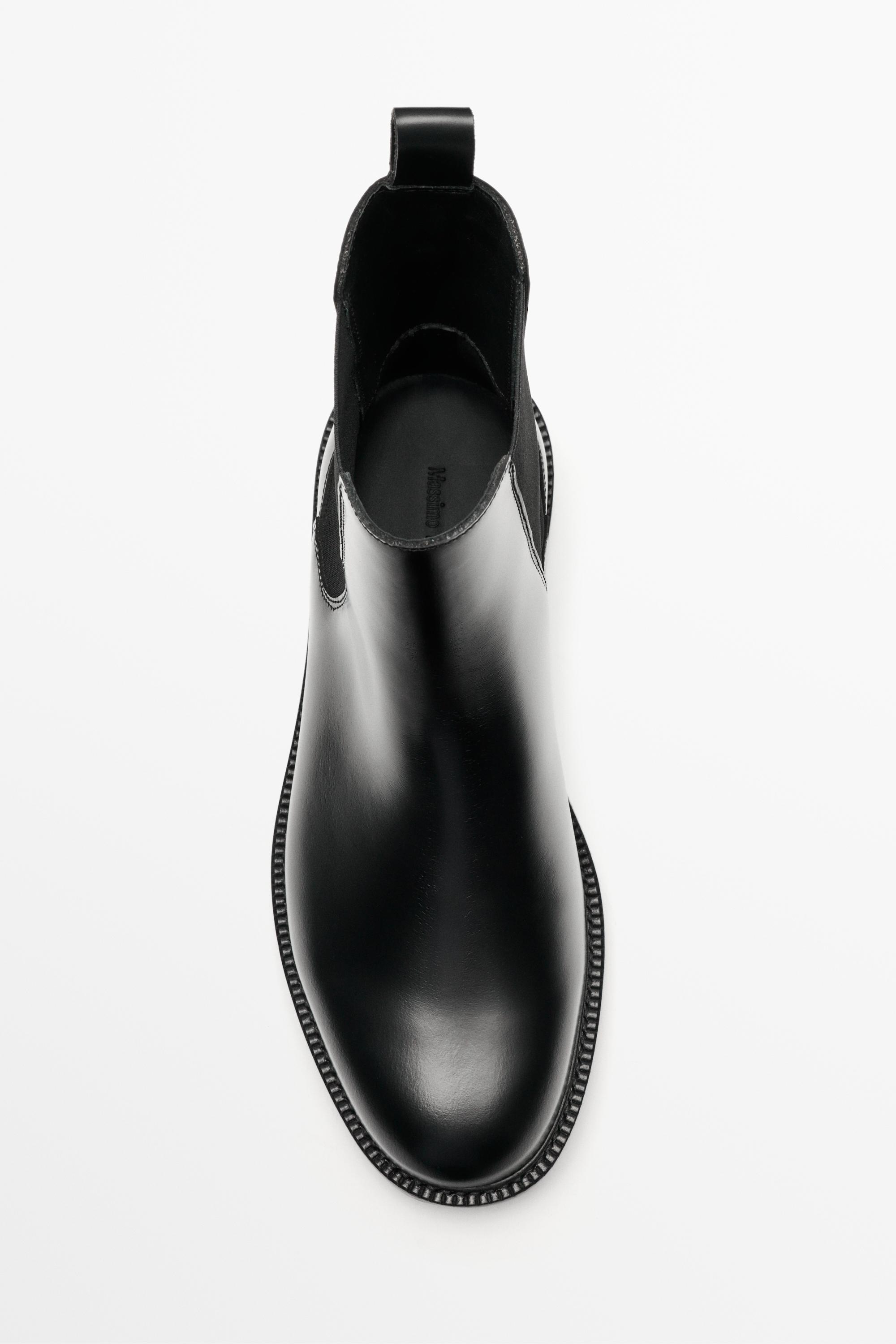 Bottines chelsea en cuir
