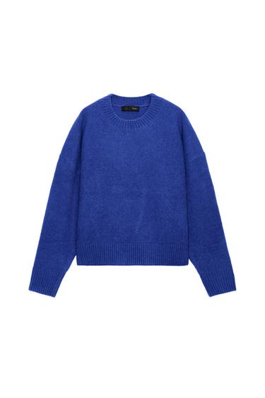 SOFT KNIT JUMPER - Bluish by Zara