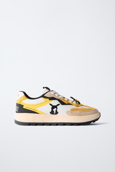 Zara PIKACHU POKÉMON ™ ATHLETIC SHOES - Yellow