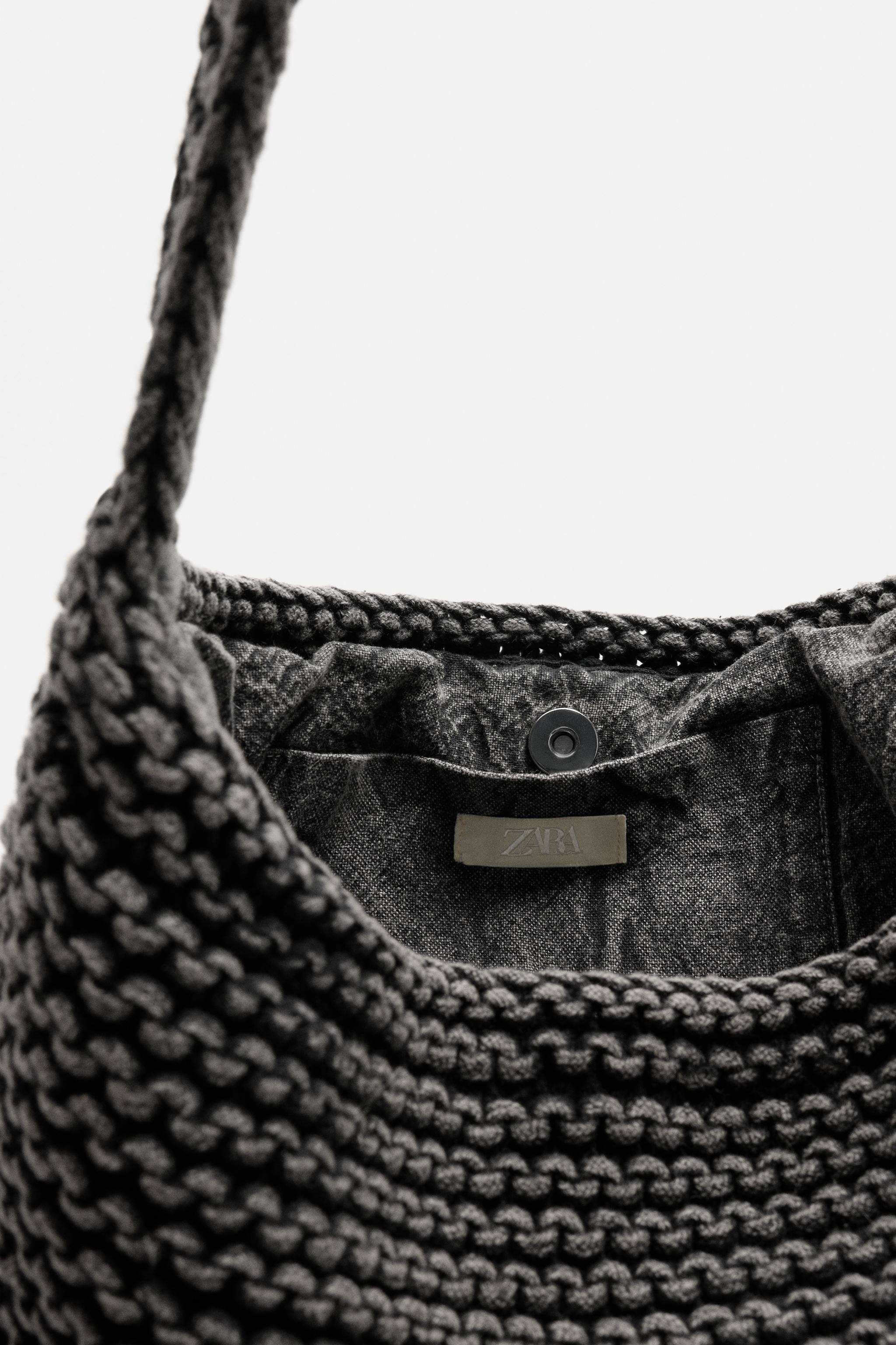 SAC PORTÉ ÉPAULE MACRAMÉ