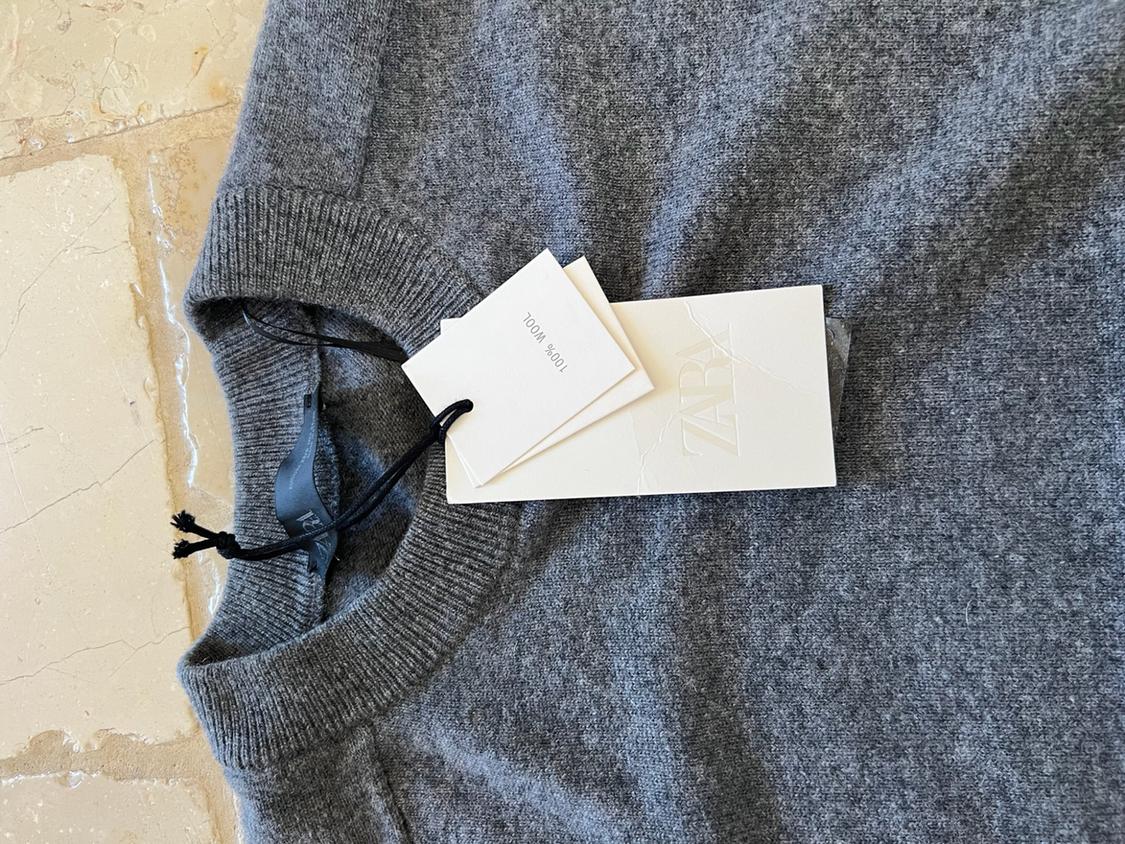 100% WOOL OVERSIZE JUMPER - Image 2