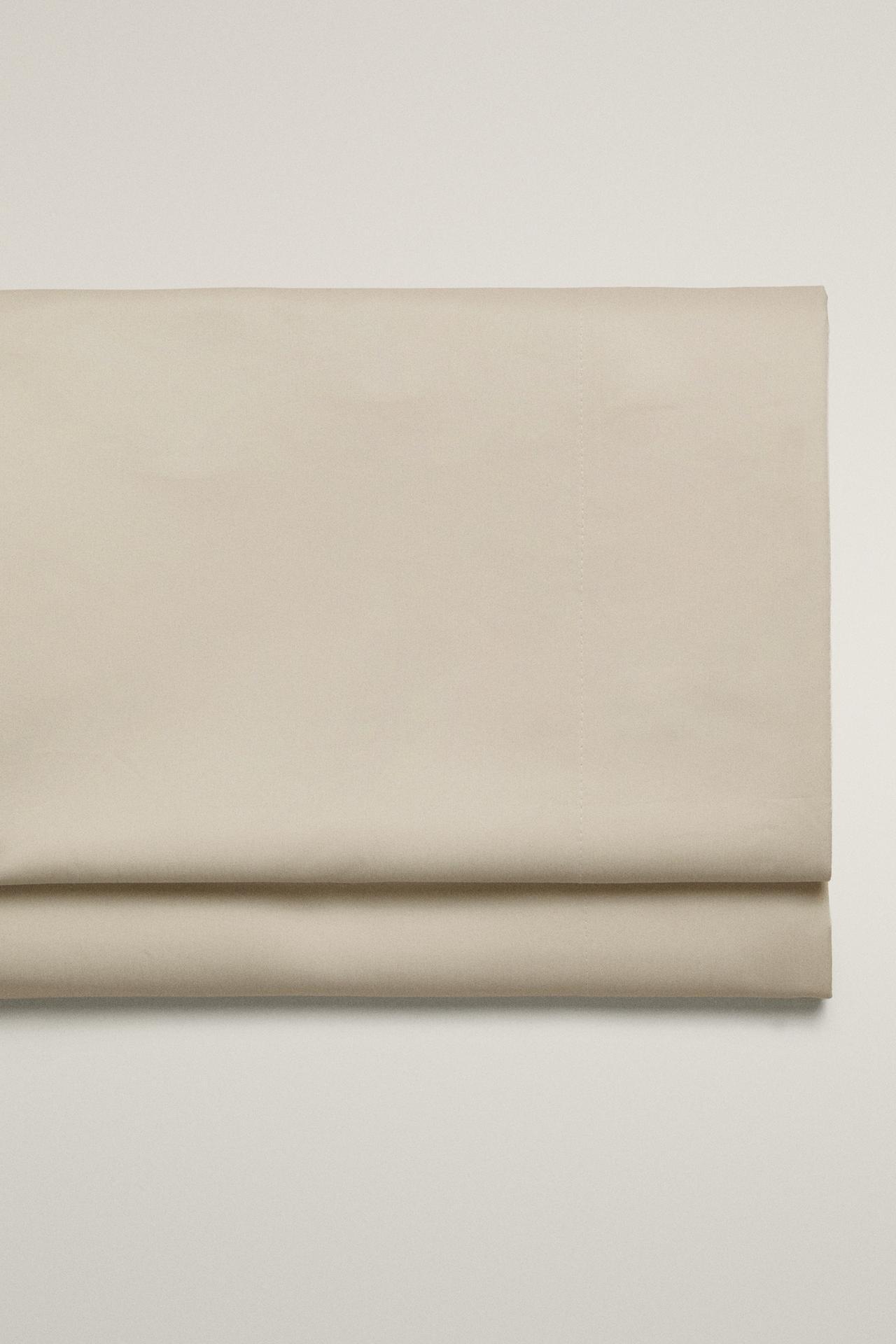 SATEEN FLAT SHEET (1000 THREAD COUNT) — Gray