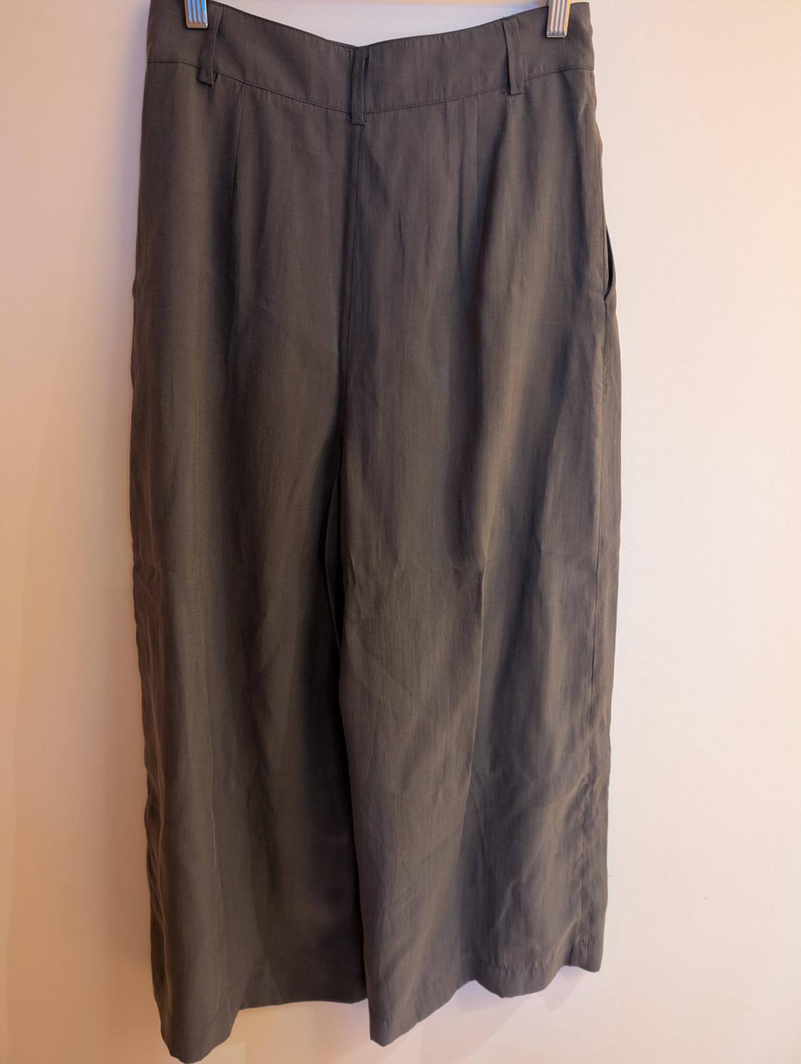 PANTALÓN ANCHO CON PINZAS. ZW COLLECTION. - Image 4
