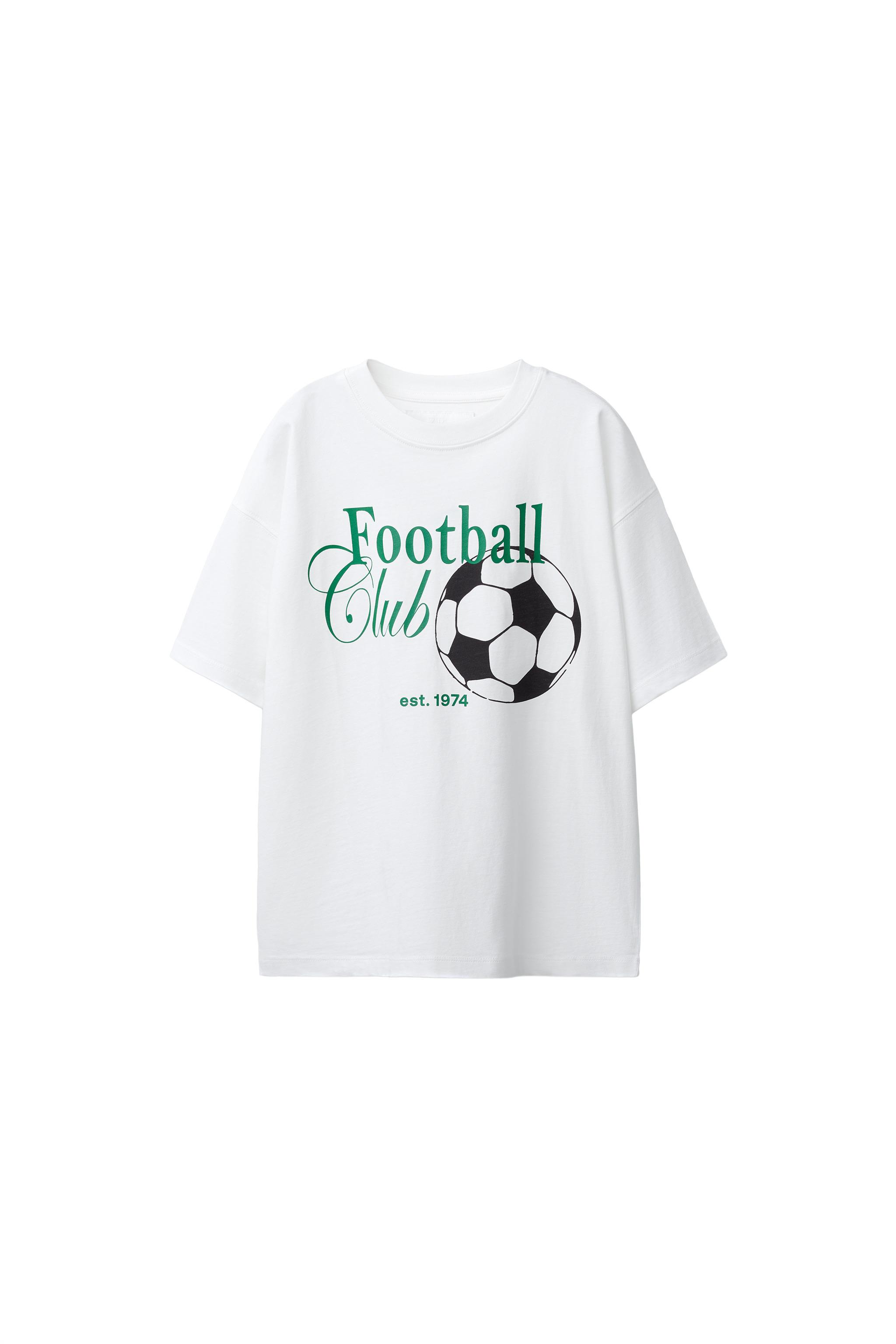 apolinaTシャツ 7-9歳 SPORTS PRINT T-SHIRT - White | ZARA South Africa