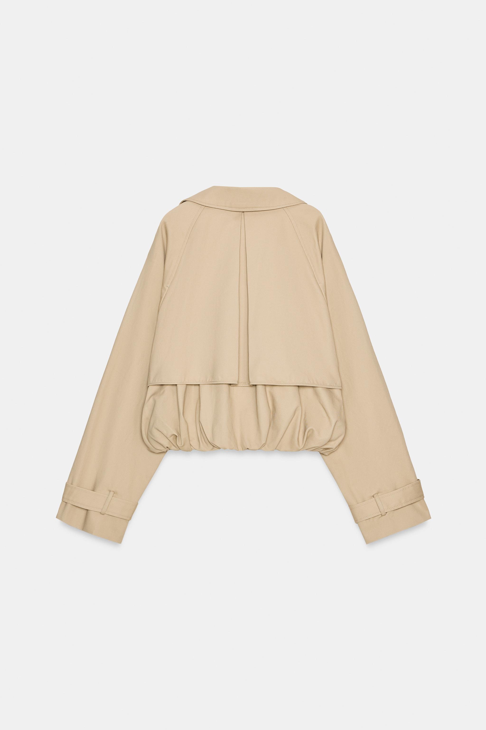 TRENCH COURT EFFET BALLON