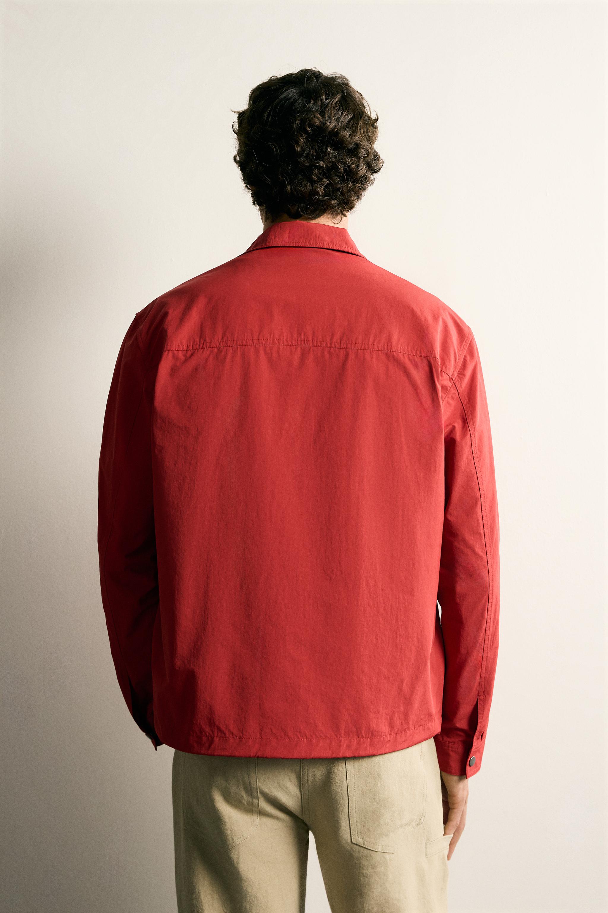 LIGHTWEIGHT TECHNICAL REGULAR FIT OVERSHIRT
