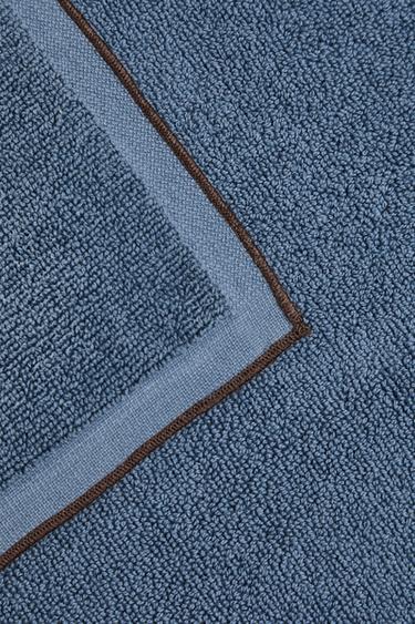 SERVIETTE SURPIQÛRES COULEUR - bleu-poudré de Zara - Image 2