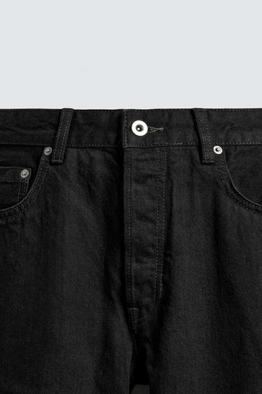 JEAN STRAIGHT FIT ÉDITION LIMITÉE - Noir de Zara - Image 9