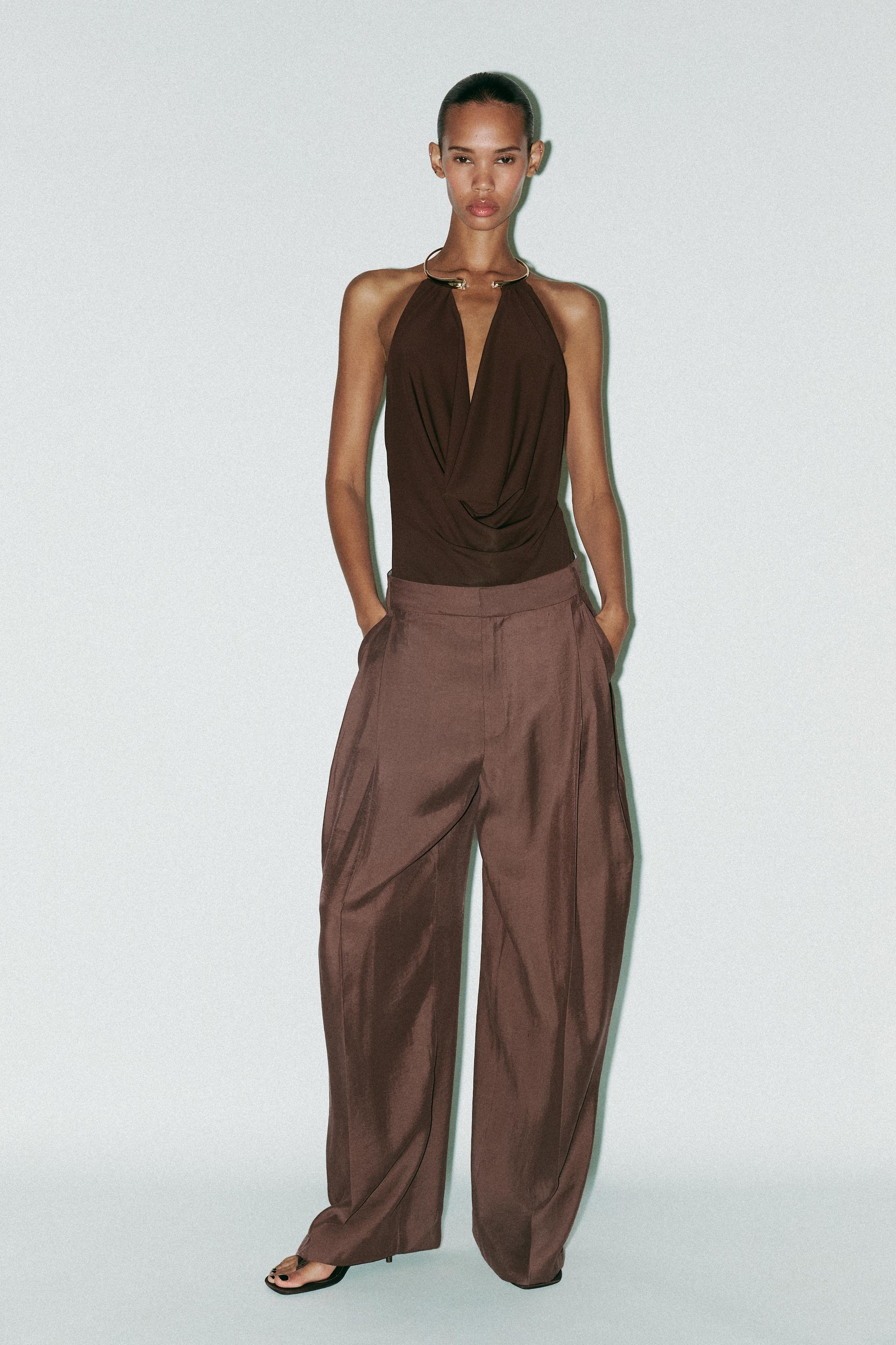 PANTALONI DOPPIA PIEGA CON ALETTE
