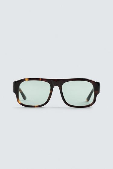 Zara SQUARE SUNGLASSES - Tortoise shell