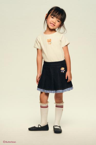 BUTTERBEAR © LACE T-SHIRT - White by Zara