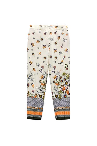 PRINTED TROUSERS