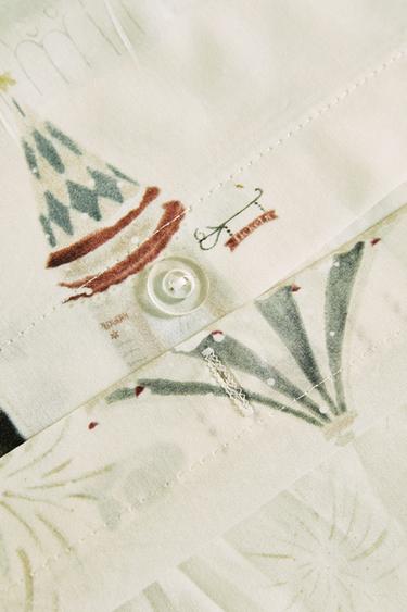 CHILDREN'S CHRISTMAS DUVET COVER WITH MICE - Multicoloured by Zara - Image 3