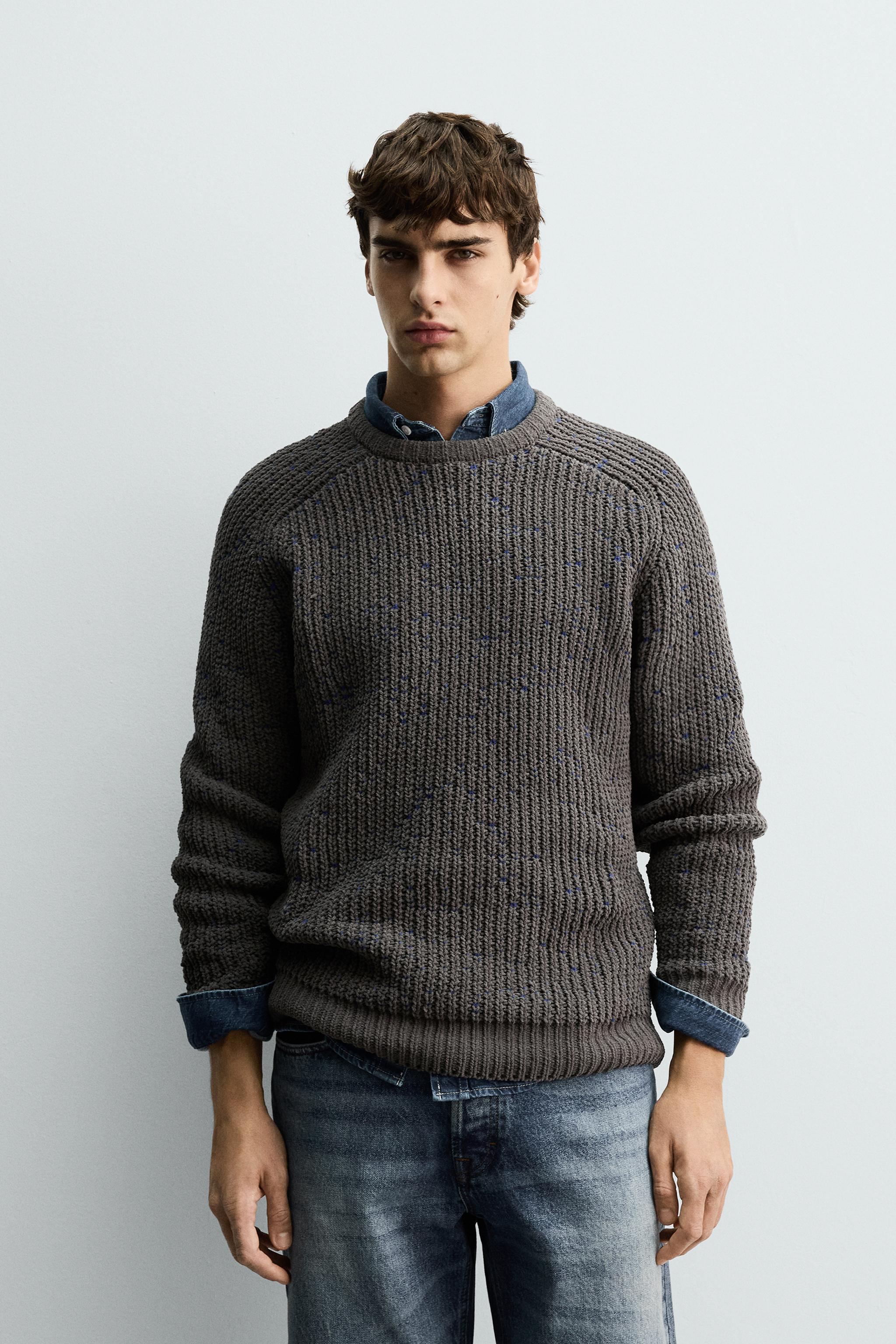 CHENILLE CONTRAST JUMPER