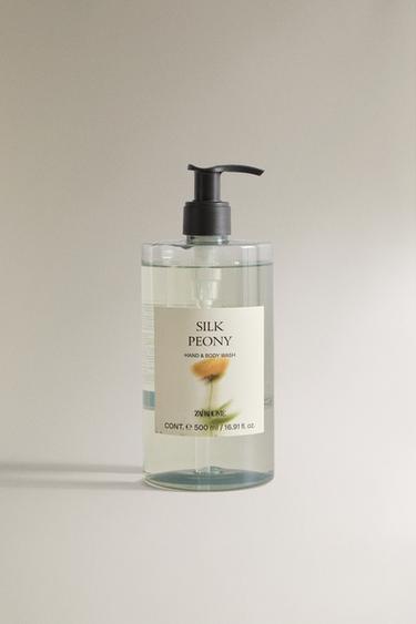 (500 ML) JABÓN LÍQUIDO SILK PEONY - Rosa palo de Zara