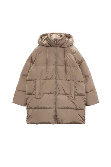 WATER AND WIND PROTECTION HOODED DOWN COAT