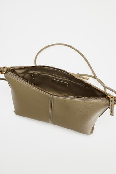 KNOTTED CROSSBODY BAG - Green by Zara - Image 3