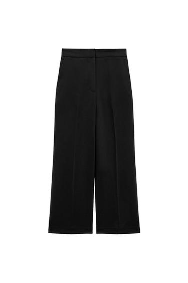 TROUSERS WITH TURN-UP WAIST