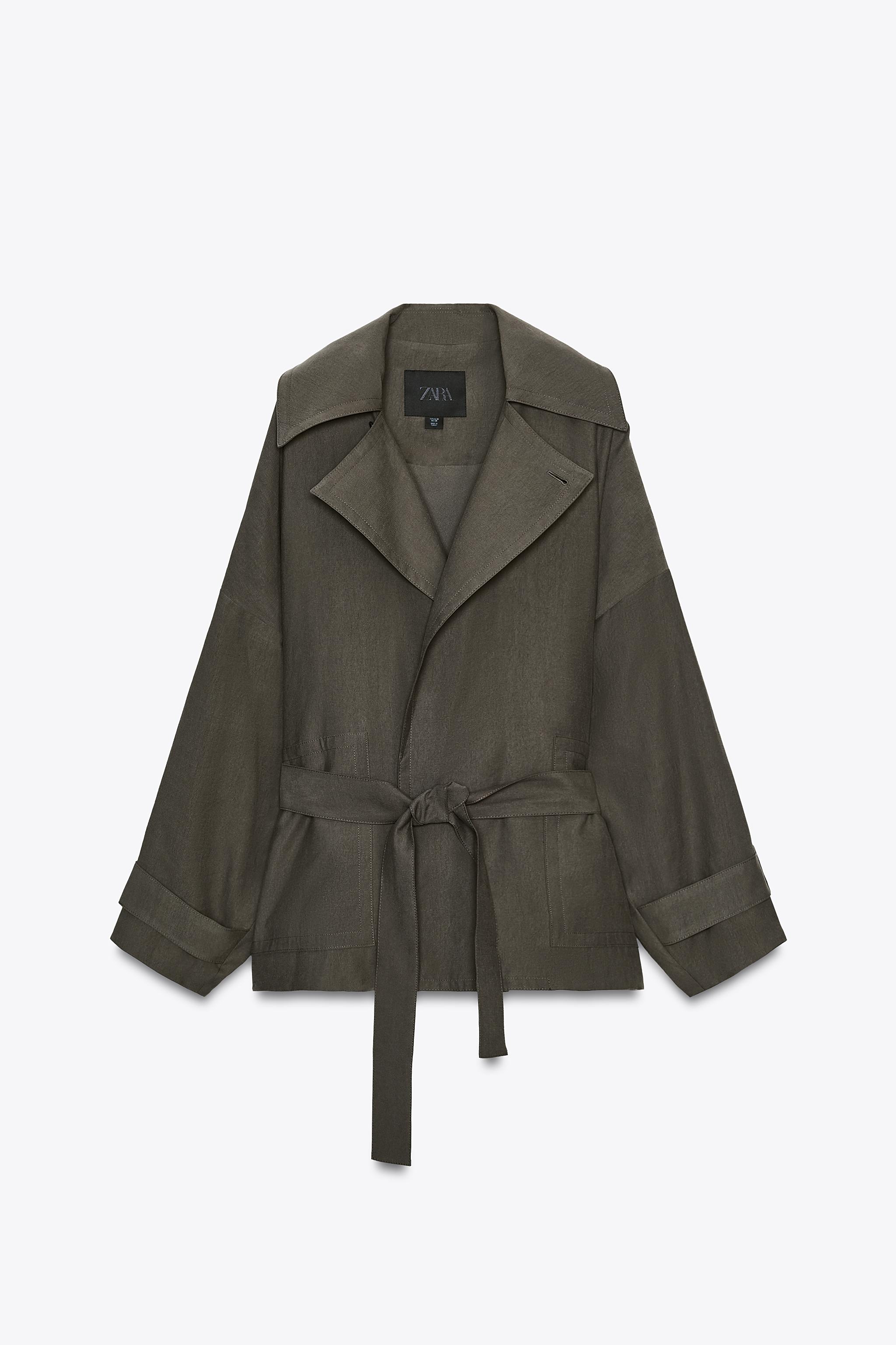 ZWコレクション ベルト付きブレザー　S ZWコレクション ベルト付きブレザー S ZARA - ZWコレクション