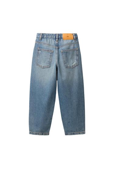 Zara MOM FIT JEANS - Blue