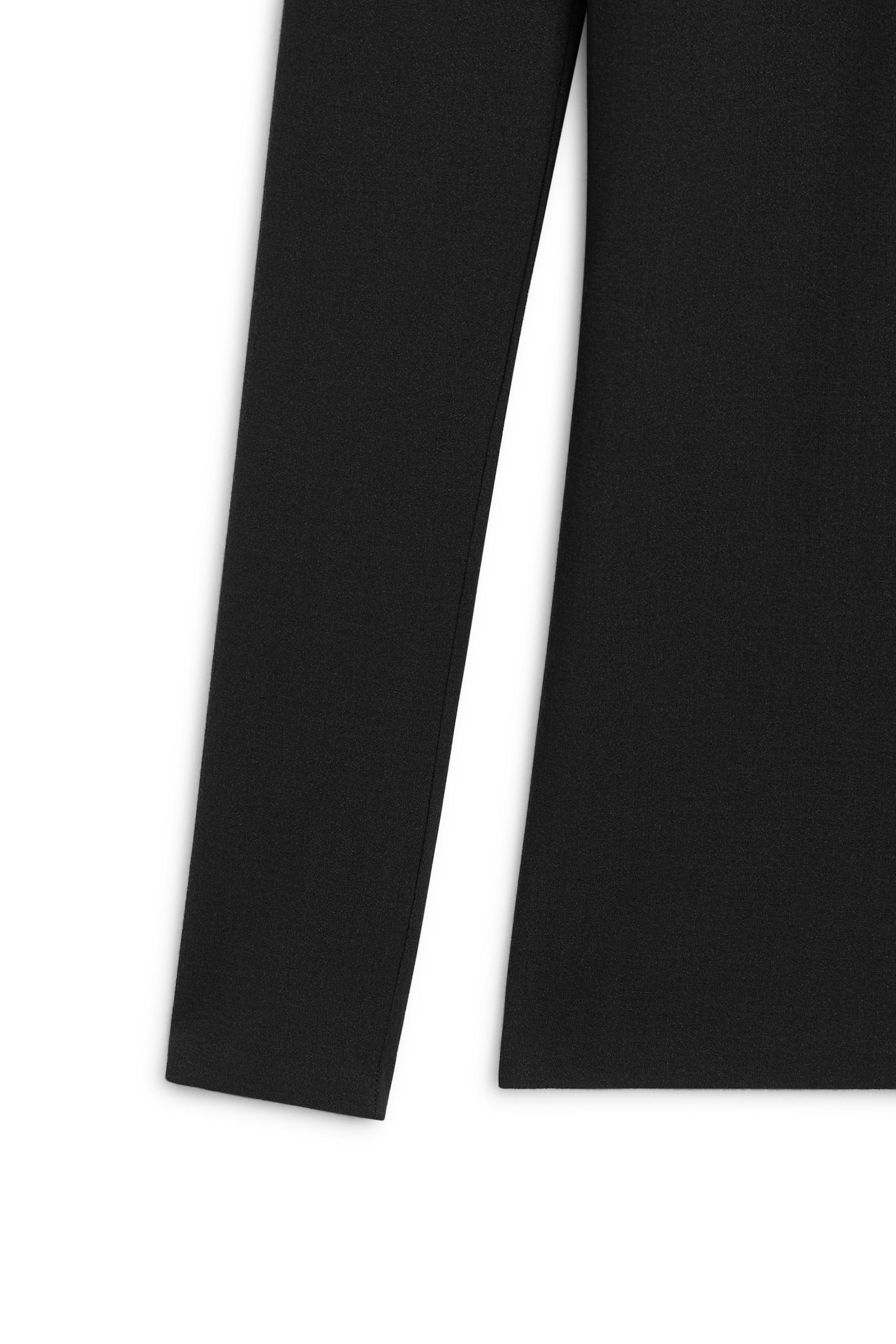 Stretch wool blend crew neck top - LIMITED EDITION