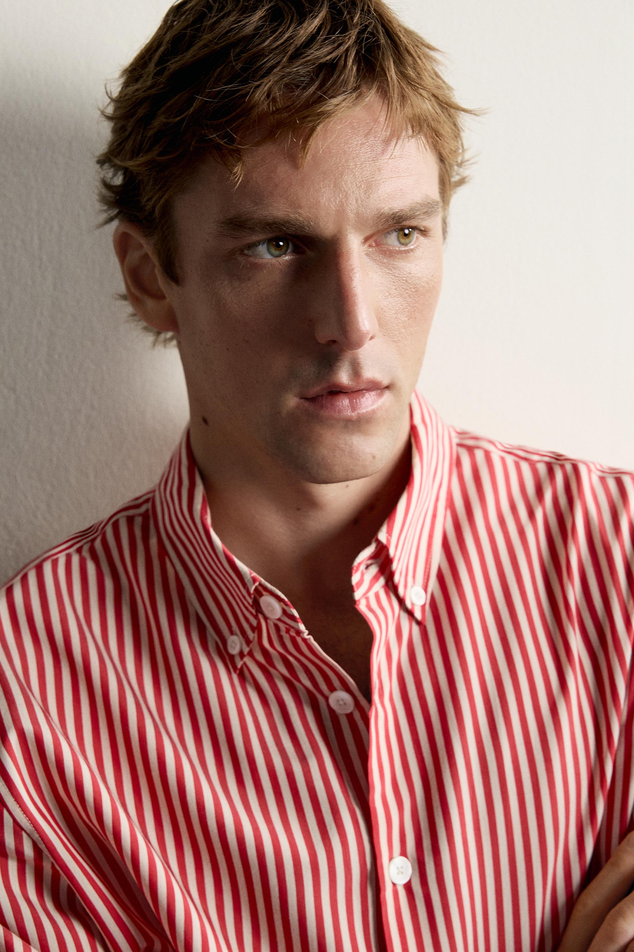 RELAXED FIT STRIPED SHIRT