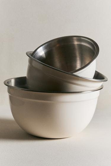 STACKABLE KITCHEN MIXING BOWL - Cream by Zara - Image 5