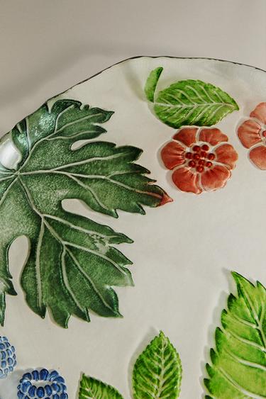 FLORAL DESSERT PLATE - 990 by Zara - Image 4