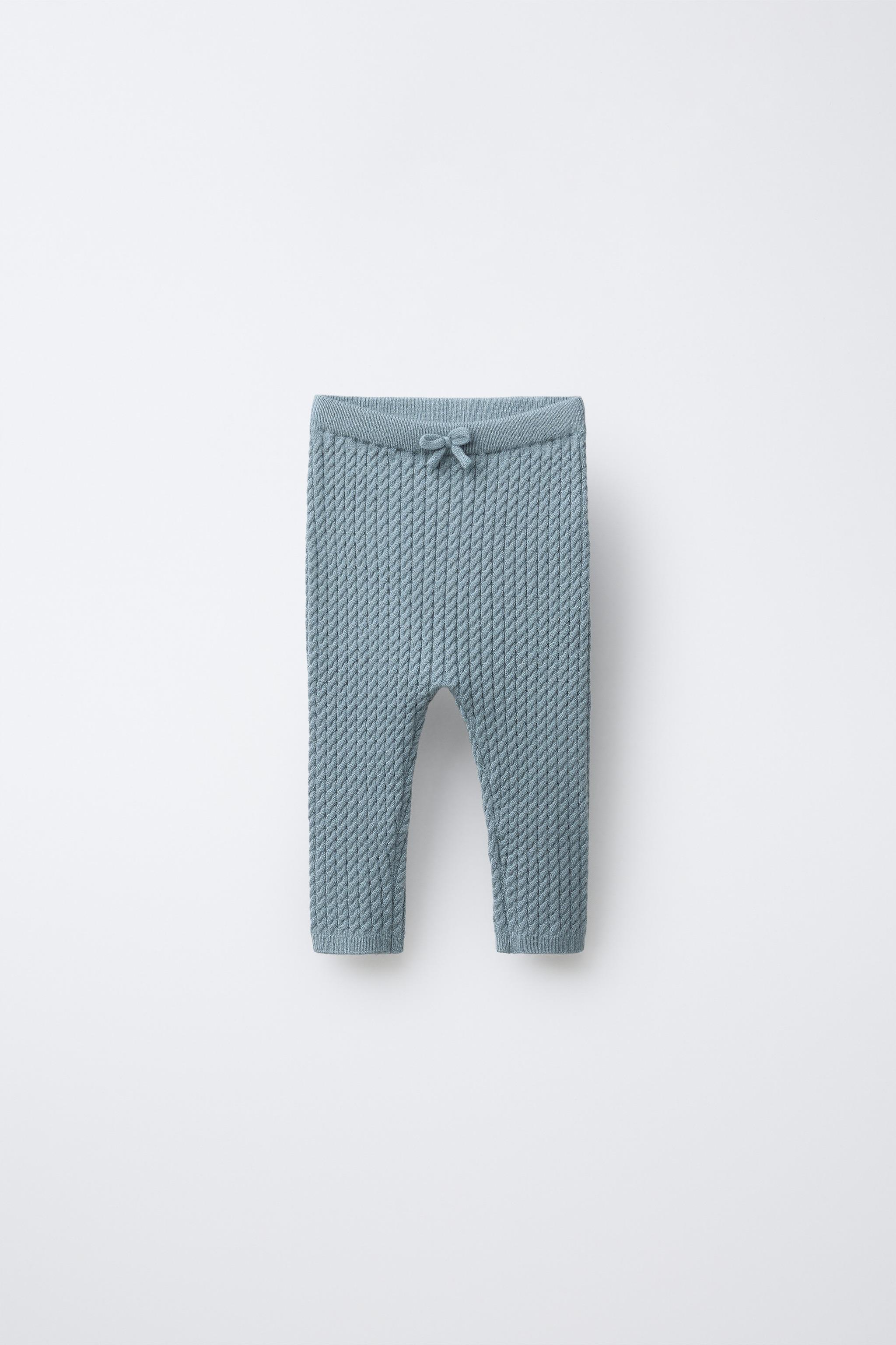 LEGGING EN MAILLE À TORSADES