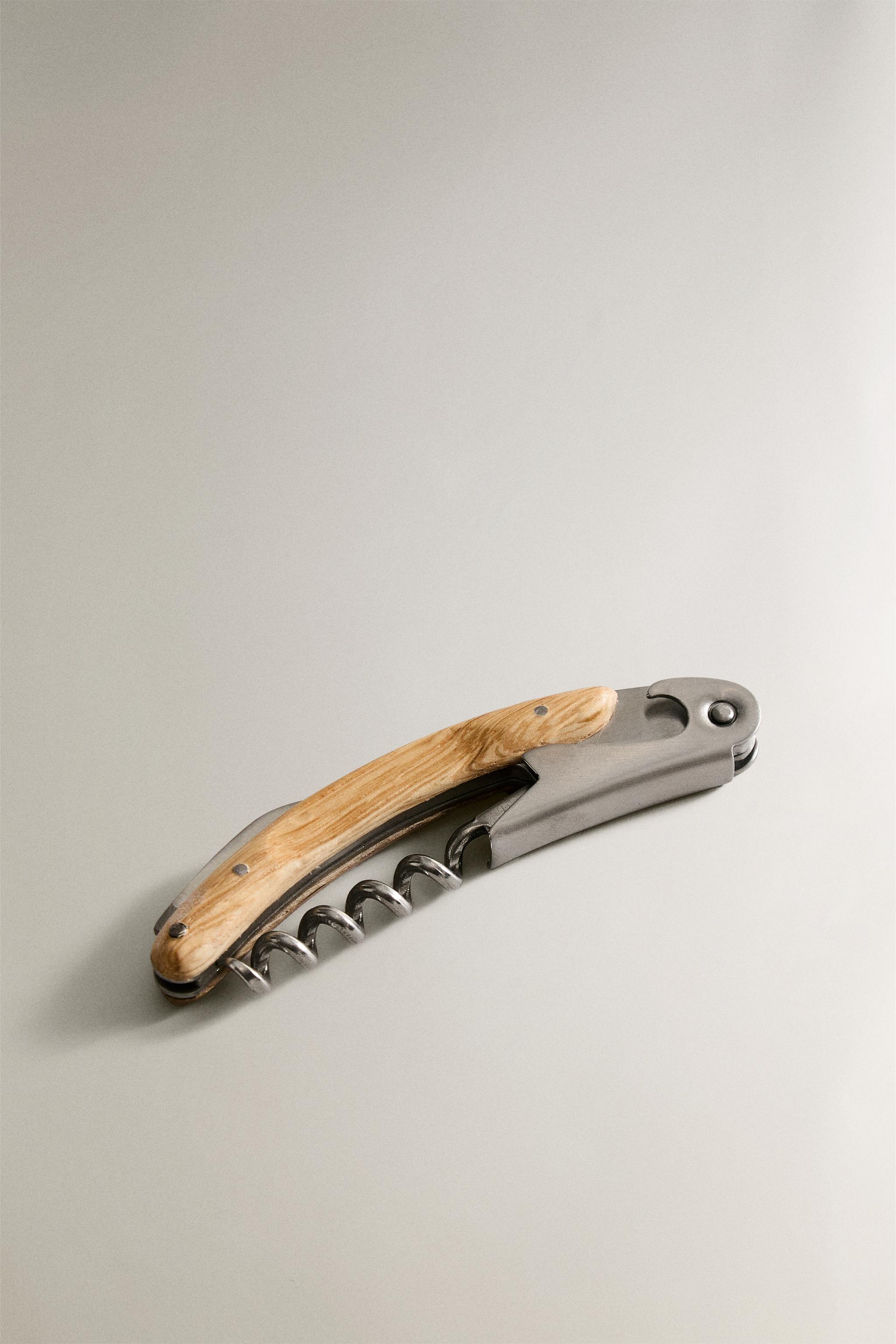 OAK WOOD CORKSCREW — Light brown