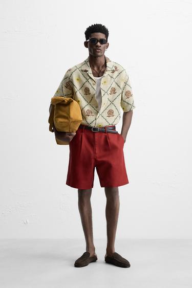 RHOMBUS JACQUARD SHIRT - Multicoloured by Zara - Image 0