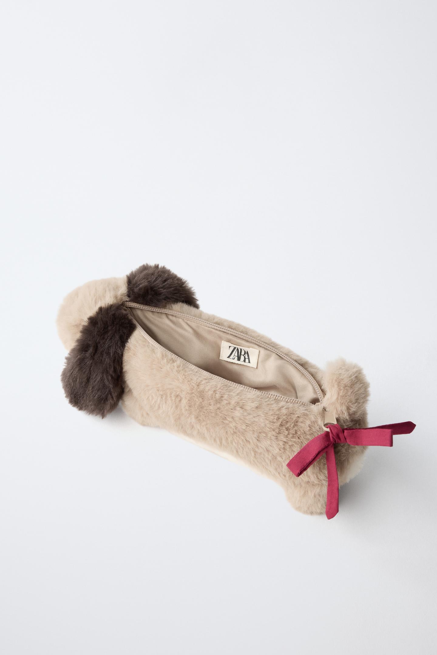 Детская сумка Zara Puppy Pouch, цвет: Коричневый — фото 4