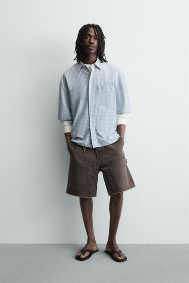 Men's Brown Shorts | ZARA United States Men's Brown Shorts | ZARA United States