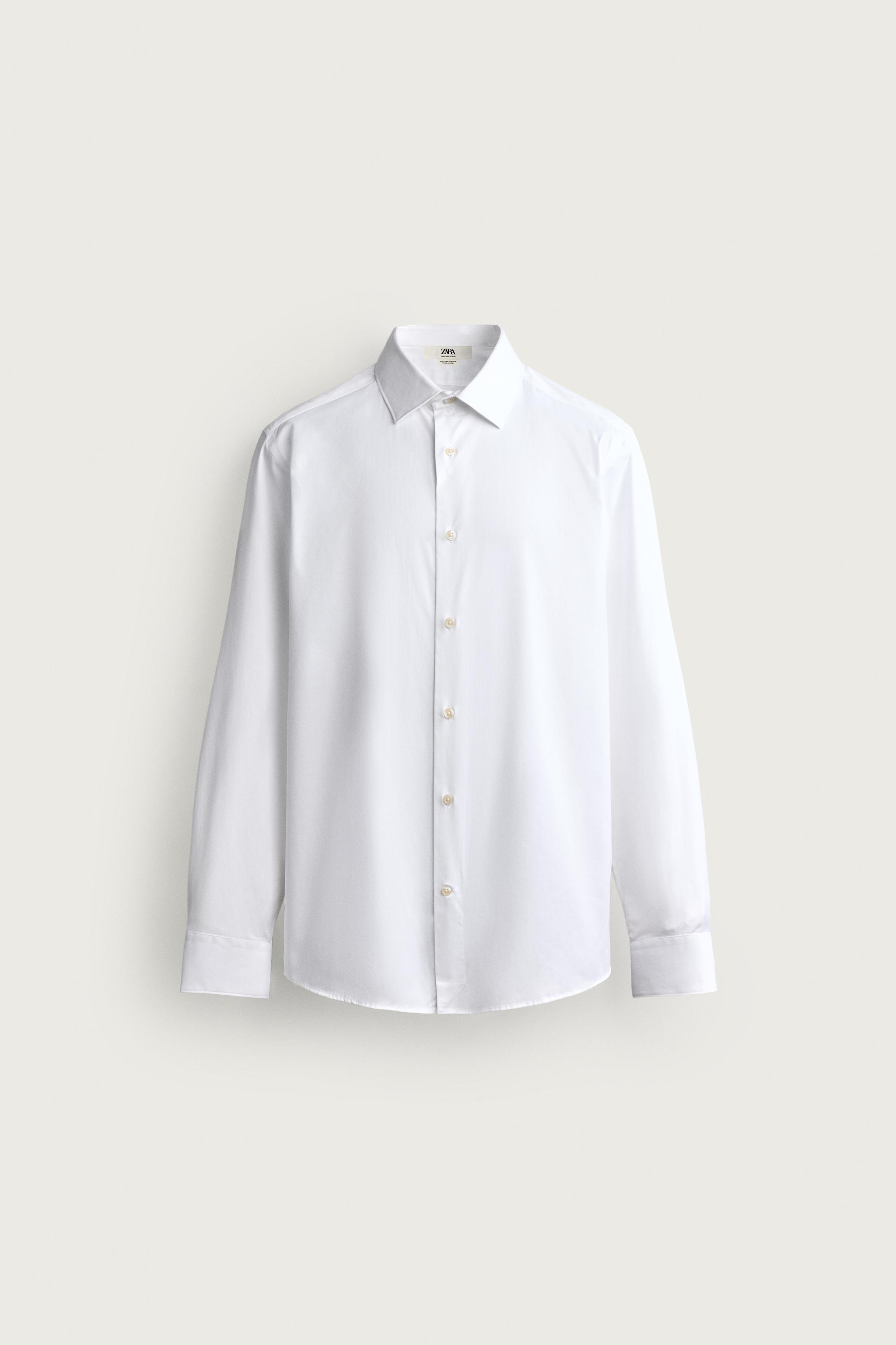 REGULAR FIT SHIRT — White