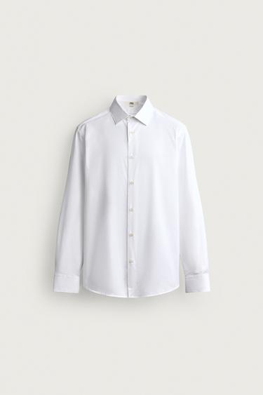 REGULAR FIT SHIRT - White by Zara