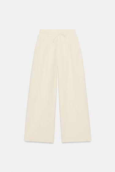 INTERLOCK BALLOON TROUSERS - Butter by Zara - Image 3
