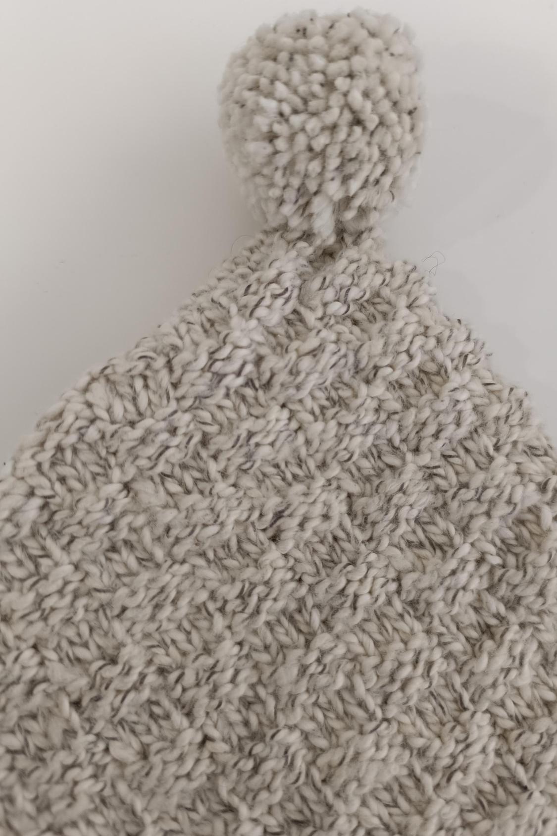 TEXTURED KNIT HAT - Image 3