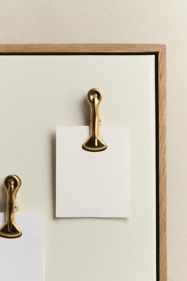 MAGNETIC CLIP (PACK OF 3) - Gold by Zara - Image 6