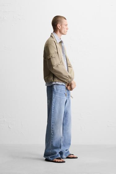 GUITARRICADELAFUENTE TEXT PRINT JACKET - Beige by Zara - Image 3